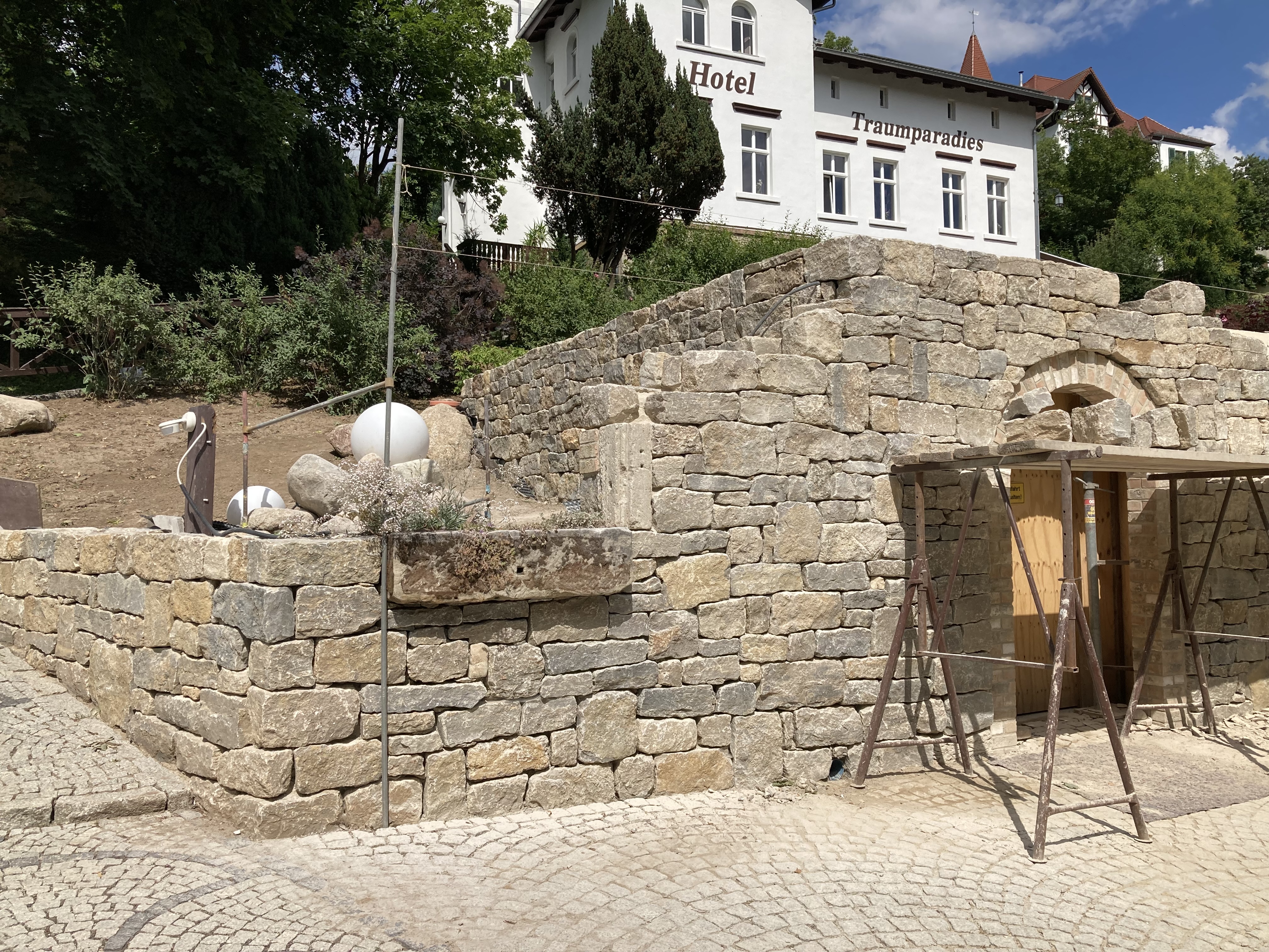 Kalkstein - Mauerstein